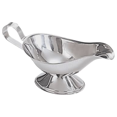 Adcraft® BG-16 16 Oz. Stainless Steel Gravy Boat