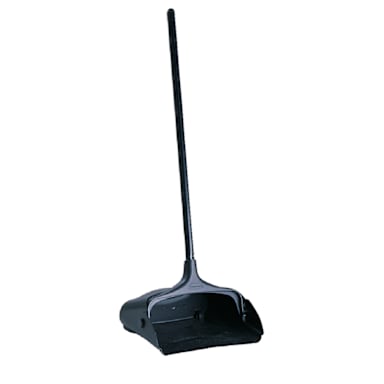 Rubbermaid FG253100BLA Lobby Pro Black Upright Dustpan