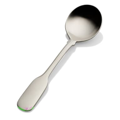 Bon Chef S1901 Liberty 18/8 Stainless Steel Bouillon Spoon - Dozen
