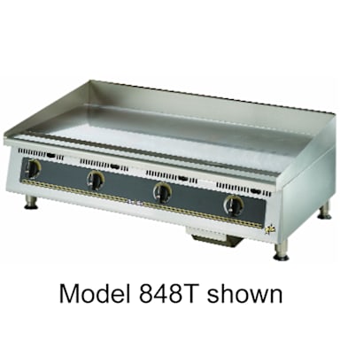 Star® 872TA Ultra-Max 72" Snap-Action Thermostat Gas Griddle