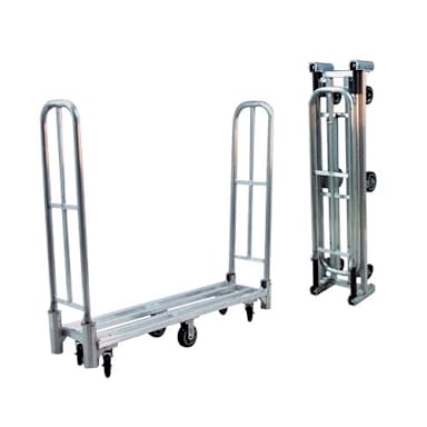 New Age Industrial 96856 Folding Utility Cart with Handles