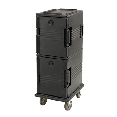 Cambro UPC800110 Ultra Camcart Black 60 Qt. Food Pan Carrier