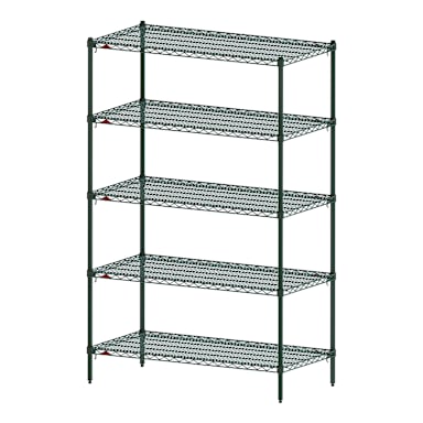 Metro 5A517K3 Super Adjustable Super Erecta 24 x 24 x 74" Starter Kit