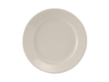 Tuxton TRE-052 Reno 10" Round Eggshell Plate