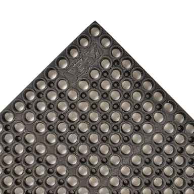 Notrax 182-998 Medium Black 39 x 29-1/4" San-Eze® Floor Mat