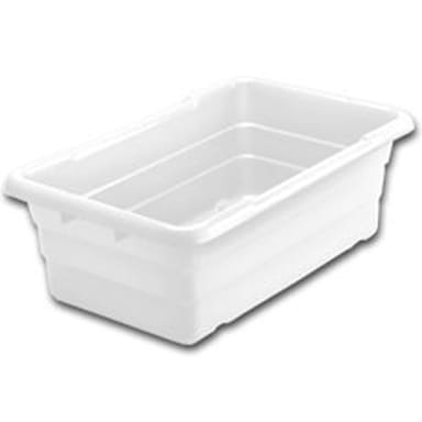 Win-Holt® WHPL-8WH White Polyethylene Lug with Handles