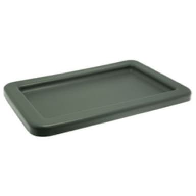 Win-Holt® WHPL-8LID-GY Gray Polyethylene Lid for Lug