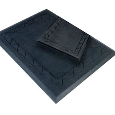 Cactus Mat 2500-RS BLK Comfort Zone 28" x 36" Black Mat