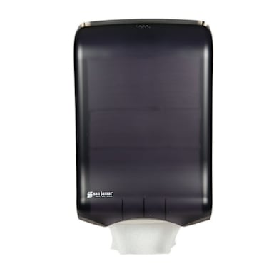 San Jamar T1700TBK Large Cap. Ultrafold™ Black Pearl Dispenser