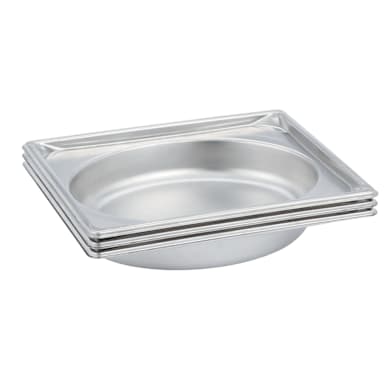 Vollrath 3102020 S/S Super Pan® 2.2 Quart Oval Shaped Half-Pan