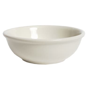 Tuxton TRE-024 Reno/Nevada 10 Oz. Eggshell Nappie Bowl