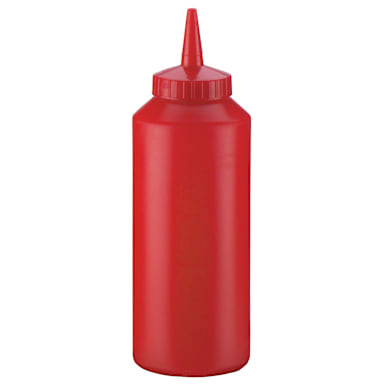 Traex 2812-02 Red 12 Ounce Squeeze Dispenser