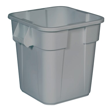 Rubbermaid FG352600GRAY BRUTE Square 28 Gallon Container without Lid