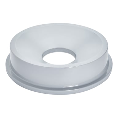 Rubbermaid FG354300GRAY BRUTE Funnel Top for 2632 Round Container
