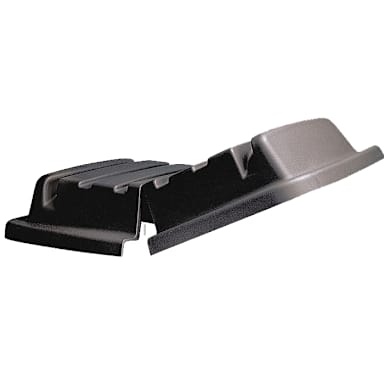 Rubbermaid FG460900BLA Black Hinged Lid for 4608 / 4708 Truck