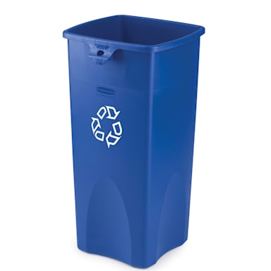 Rubbermaid FG356973 Untouchable Sq 23 Gallon Recycling Container