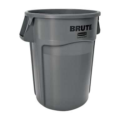 Rubbermaid FG264360GRAY BRUTE Gray 44 Gallon Waste Container