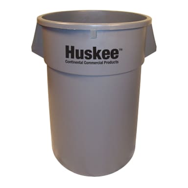 Continental 5500GY Huskee™ Gray 55 gal Receptacle