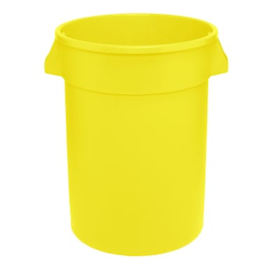 Continental 3200YW Huskee™ Yellow 32 gal Receptacle