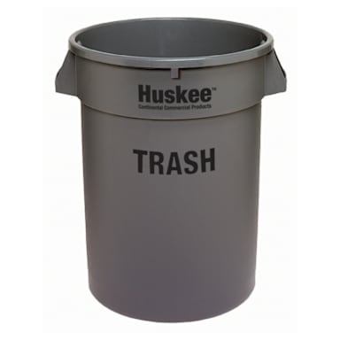 Continental 3200GY Huskee™ Gray 32 gal Receptacle