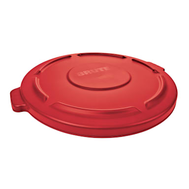 Rubbermaid FG264560RED BRUTE Red Lid for 44 Gallon Round Containers