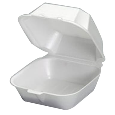 Genpak® 22500 Large Hinged Foam Sandwich Container