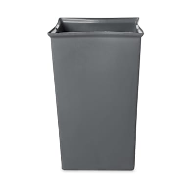 Rubbermaid FG356700GRAY Square Gray 35.5 Gallon Rigid Container Liner