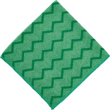 Rubbermaid FGQ62000GRN HYGEN Green Microfiber 16" Cleaning Cloth