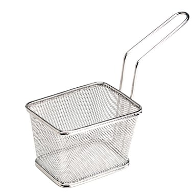 G.E.T. 4-81868 S/S Single Serving 5" x 4" Fry Basket