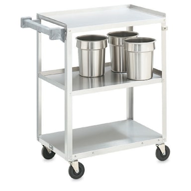 Vollrath® 97120 S/S Medium Duty 3-Shelf Utility Cart