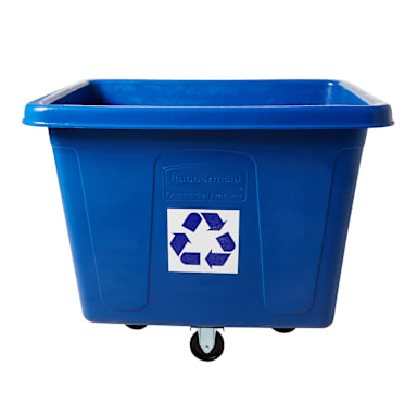 Rubbermaid FG461673 16 Cu. Foot Recycling Cube Truck