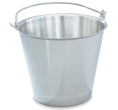 Vollrath® 58200 Tapered S/S 23 Quart Dairy Pail