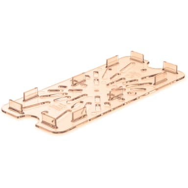 Carlisle 3087013 StorPlus 1/3-Size Amber Food Pan Drain Shelf