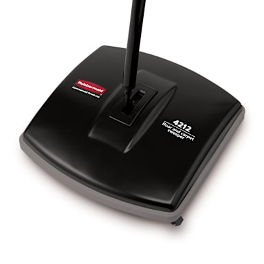 Rubbermaid FG421288BLA Black 44" Floor / Carpet Sweeper