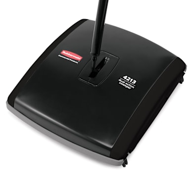 Rubbermaid FG421388BLA Black 44" Dual Action Sweeper