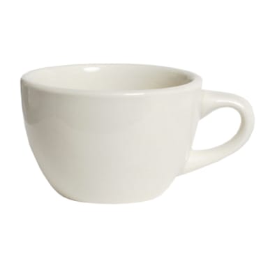 Tuxton TNR-001 Reno/Nevada 7 Oz. Eggshell Round Cup