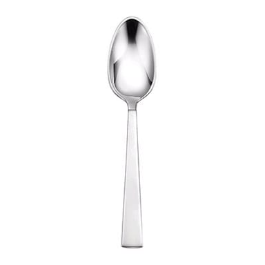 1880 Hospitality T812SDEF Satin Fulcrum 18/10 S/S Oval Soup Spoon - Dozen