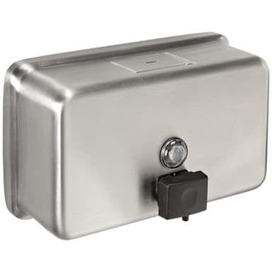 Bobrick B-2112 Surface Mounted 40 Oz. Horizontal Soap Dispenser
