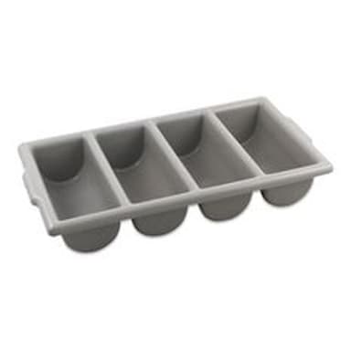 Prolon S5872 21 x 11-3/4 x 3-3/4 Walnut Divided Cutlery Box
