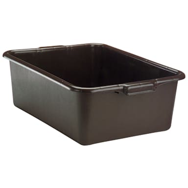 Traex 1527B-01 Brown 15" x 20" x 7" Bus Box