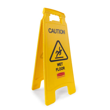 Rubbermaid FG611277 2-Sided 26 In. Wet Floor Safety Floor Sign