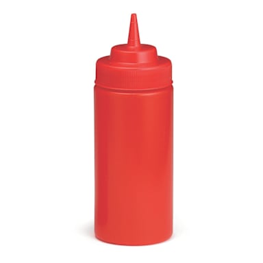 TableCraft 11663K WideMouth 16 Oz. Ketchup Squeeze Dispenser