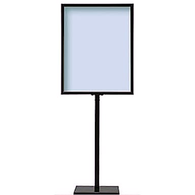 Marketing Displays 310BKF Black Double-Sided Poster Stand