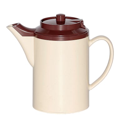 Service Ideas TS612ST/BR 16 Oz. Tea Pot with Self-Locking Lid - 6 / CS