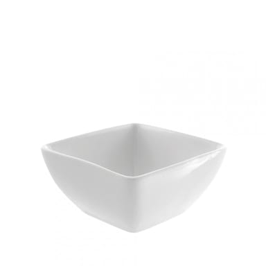10 Strawberry Street WTR-5SQBWL White 12 Oz Rimless Bowl