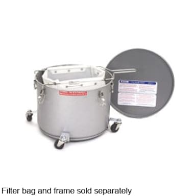 Miroil® 60LC/02065 33 Qt Filter Pot With Mobility Base And Lid