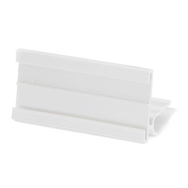 Elite Global Solutions TAG35112-W 3-1/2 x 1-1/2" White Tag Holder