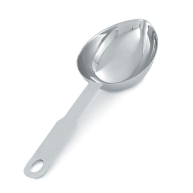 Vollrath® 47058 Heavy Duty Oval 1/2 Cup S/S Measuring Scoop