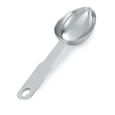 Vollrath® 47056 Heavy Duty Oval 1/4 Cup S/S Measuring Scoop
