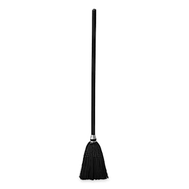Rubbermaid FG253600BLA Black Synthetic Fill 38" Lobby Broom